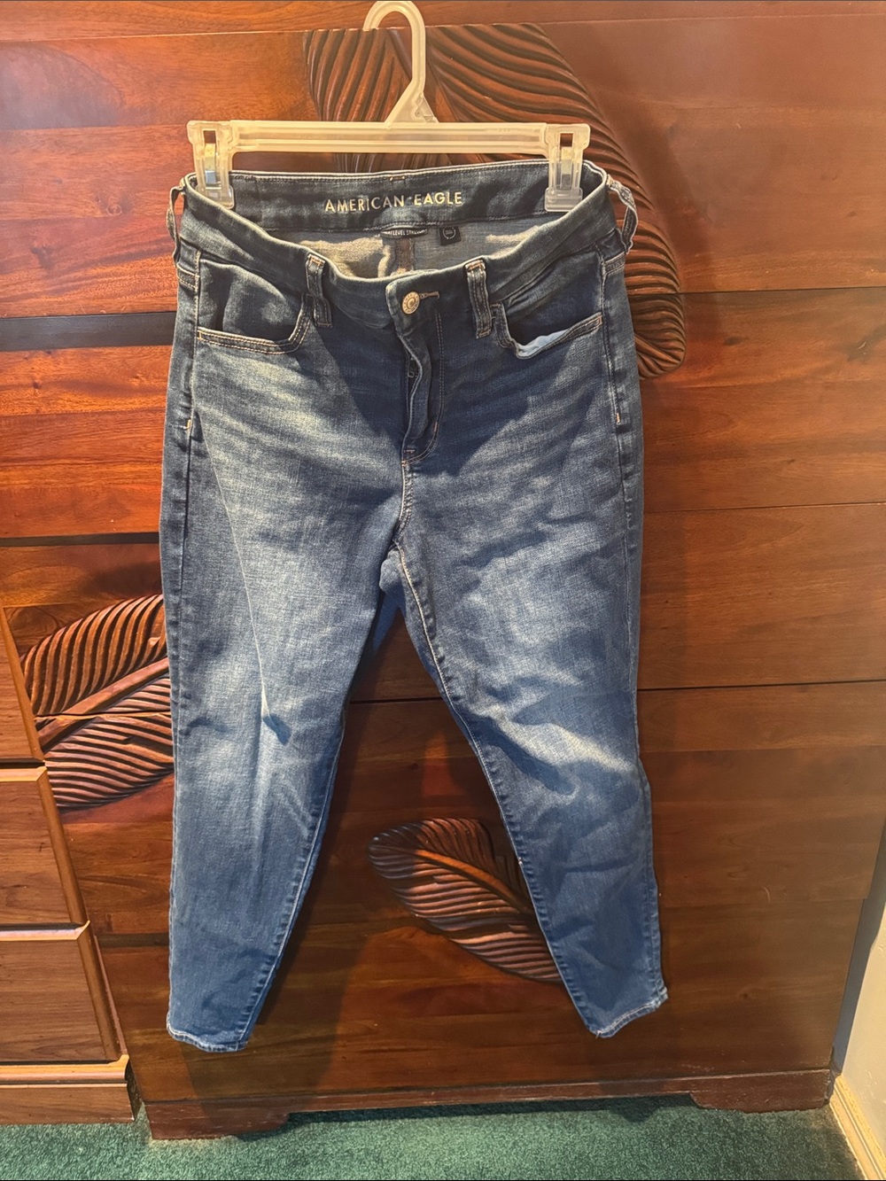American Eagle Outfitters Dark Blue Women’s Skinny Jeans